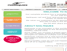 Tablet Screenshot of nailtiques.com